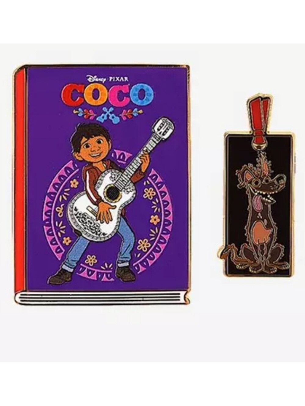 Disney Pixar Coco Book Blind Box Enamel Pin Set